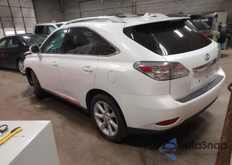 2011 Lexus Rx 350 from USA, damaged, VIN 2T2BK1BA1BC117914